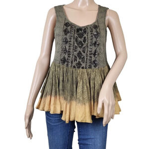 Anthropologie Akemi & Kin Anaphora Ombré Peplum